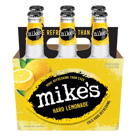 mike's hard lemonade ingredients alcohol.